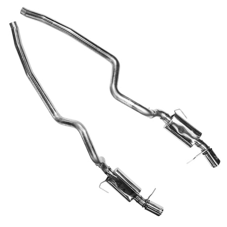 Kooks 05-09 Ford Mustang GT 4.6L 3V 07-09 Shelby GT-500 Échappement arrière complet 3 pouces
