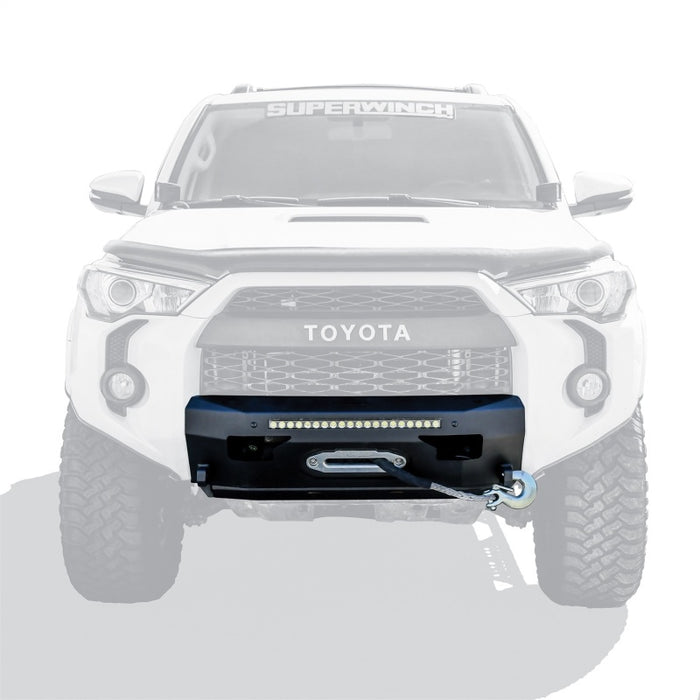 Pare-chocs avant Westin 14-22 Toyota 4Runner (sauf Ltd/TRD Sport/Nightshade) Pro-Series - Tex. Blk