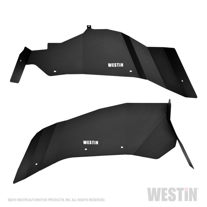 Garde-boue intérieur Westin 18-20 Jeep Wrangler JK - Arrière - Noir texturé