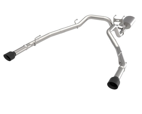 Kooks RAM 09-18 1500 / 19-22 1500 Classic 5,7 L HEMI Cat-Back avec embouts noirs