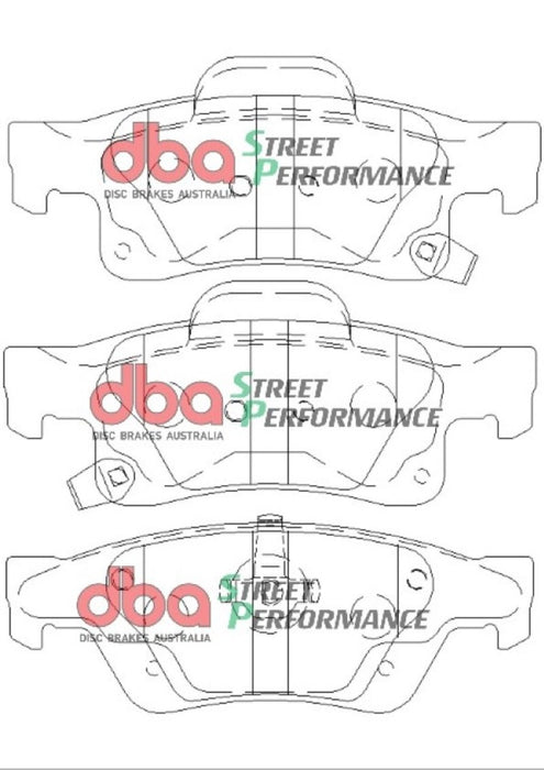 Plaquettes de frein avant DBA 10-15 Camaro SP500