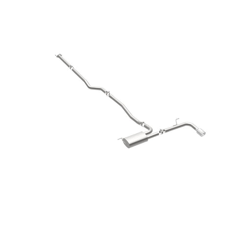 Catback MagnaFlow, SS, 2,5 po, Street, passage simple en ligne droite. Embout poli de 4 po, Ford Fusion 2,5 L 2015
