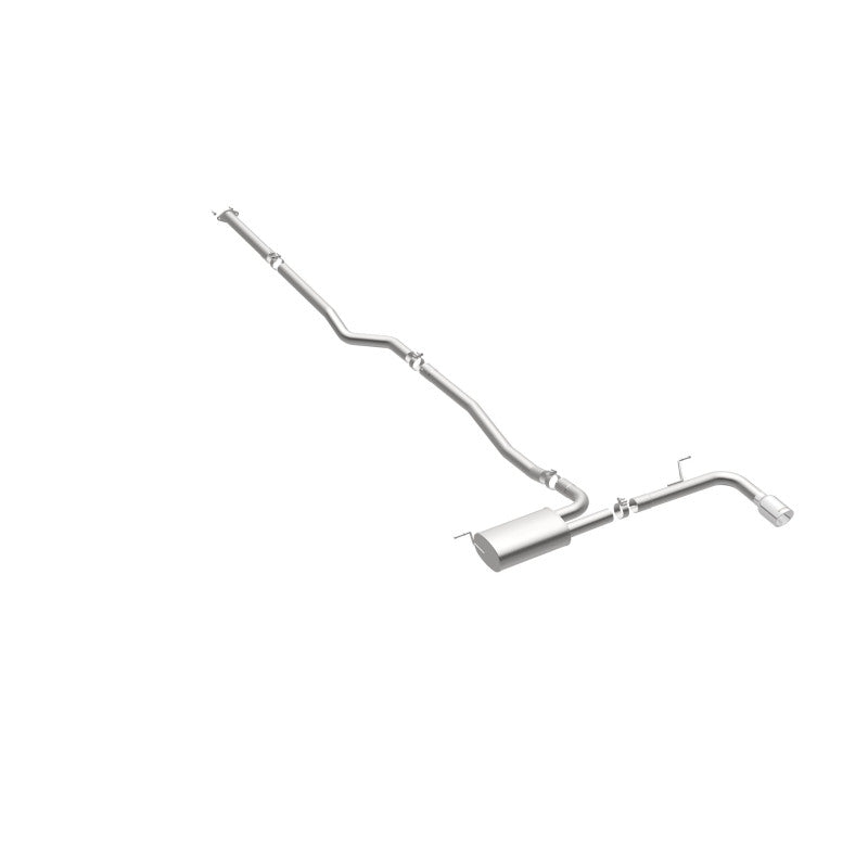 Catback MagnaFlow, SS, 2,5 po, Street, passage simple en ligne droite. Embout poli de 4 po, Ford Fusion 2,5 L 2015