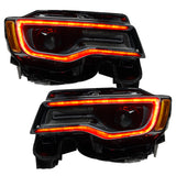Oracle 1421 Jeep Grand Cherokee Dynamic Headlight DRL Upgrade Kit  ColorSHIFT Dynamic