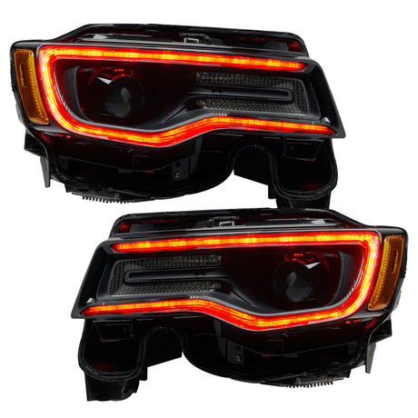 Oracle 1421 Jeep Grand Cherokee Dynamic Headlight DRL Upgrade Kit  ColorSHIFT Dynamic