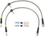 Conduites de frein arrière en acier inoxydable StopTech 92-01 pour Toyota Camry