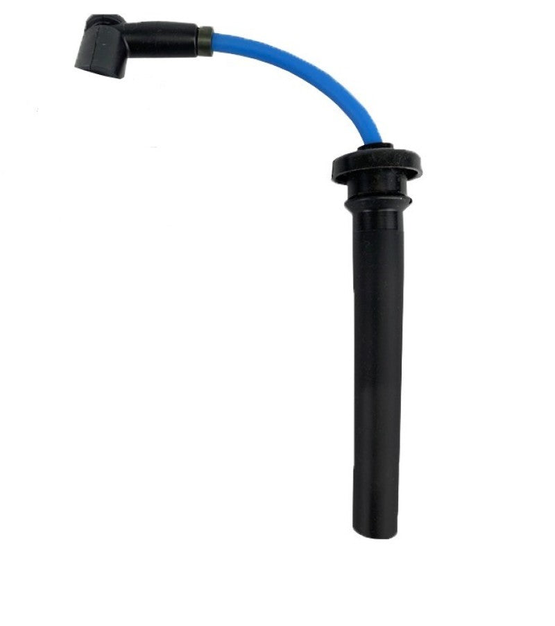 Fil d'allumage à bobine haute performance près de la bougie Granatelli 18-19 Coyote 5.0L V8 à soufflet droit - Bleu