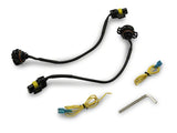 Feux antibrouillard à LED Halo de la série Axial de Raxiom 07-23 pour Jeep Wrangler JK et JL - Ambre