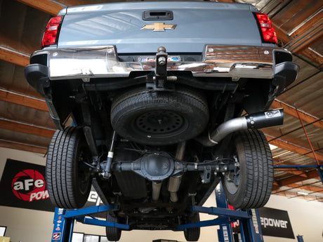 Système d'échappement arrière de catalyseur aFe Apollo GT Series 4 po 409SS avec embout noir 14-18 GM Silverado/Sierra 1500 V8-6,2 L