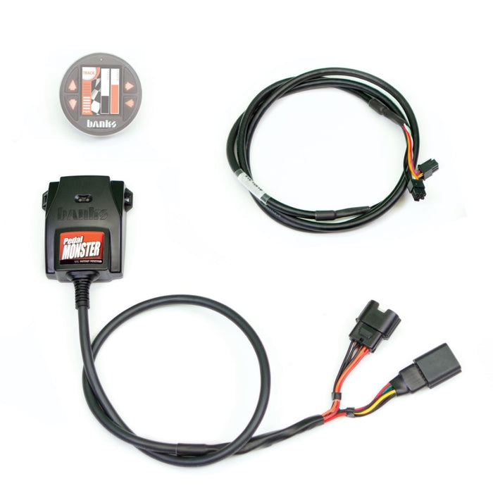 Kit de pédales d'alimentation Banks Power Monster (autonome) - Molex MX64 - 6 voies - À utiliser avec iDash 1.8