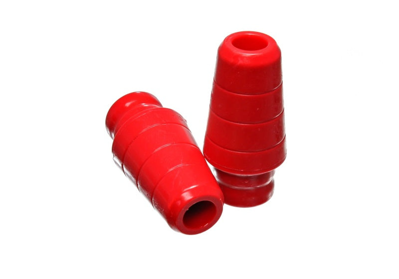 Ensemble de butées avant rouges Energy Suspension 97-06 Jeep Wrangler TJ avec élévation de 1 3/4 po (ensemble de 2)