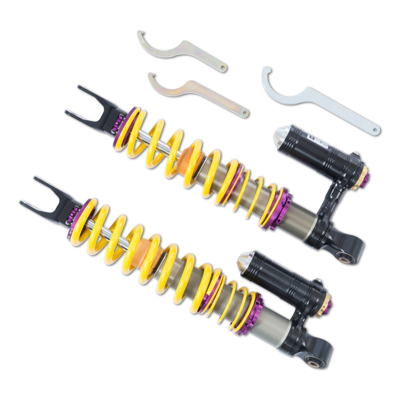 KW Coilover Kit V4 Kit 2011+ Lamborghini Aventador Incl Roadster avec amortisseurs électroniques
