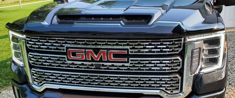 Protection de capot EGR 20+ GMC Sierra Superguard - Fumée foncée