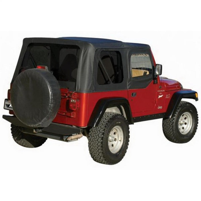 Capot de rechange d'origine pour Jeep Wrangler (TJ) Rampage 1997-2006 - Denim noir