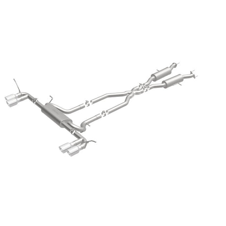 Cat Back MagnaFlow, SS, 2,5 po, pointe polie quadruple fendue de 4 po 14-15 Jeep Grand Cherokee 3,6 L/5,7 L V6/V8