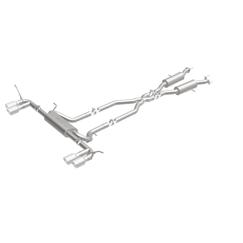 Cat Back MagnaFlow, SS, 2,5 po, pointe polie quadruple fendue de 4 po 14-15 Jeep Grand Cherokee 3,6 L/5,7 L V6/V8
