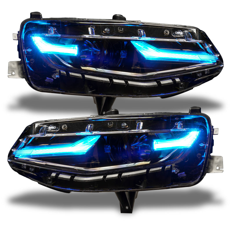 Kit de phares DRL Oracle 19-21 Chevy Camaro LS/LT RGB+A - ColorSHIFT avec contrôleur BC1 VOIR LA GARANTIE