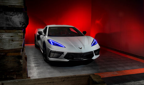 Kit de phares DRL RVB+A Oracle 20-21 Chevy Corvette C8 - ColorSHIFT avec commande simple VOIR LA GARANTIE