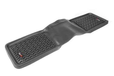 Revêtement de plancher arrière Rugged Ridge noir pour Ford F-150 à cabine allongée 1997-2008, Super Crew 04-08