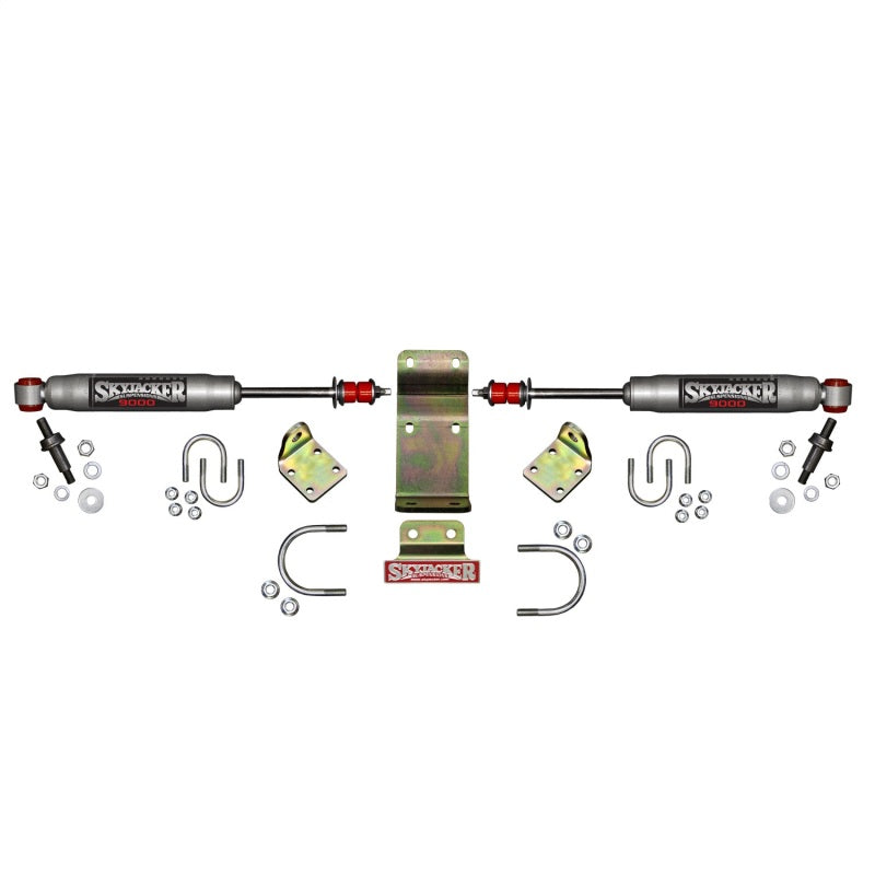 Skyjacker 2018 Jeep Wrangler JL - Kit d'amortisseur de direction double argent