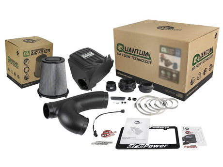 Système d'admission d'air froid aFe Quantum Pro DRY S 15-18 Ford F150 EcoBoost V6-3,5 L/2,7 L - Sec