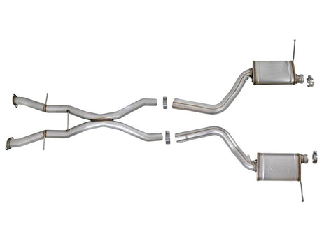 aFe MACHForce XP 12-17 Jeep Grand Cherokee WK2 SRT8 V8-6.4L 304SS Cat-Back Exhaust sans résonateur