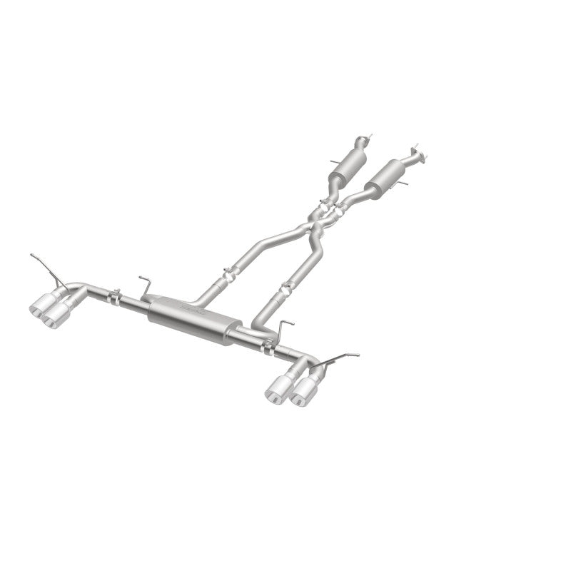 Cat Back MagnaFlow, SS, 2,5 po, pointe polie quadruple fendue de 4 po 14-15 Jeep Grand Cherokee 3,6 L/5,7 L V6/V8