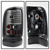 xTune Dodge Ram 1500 94-01 / Ram 2500/3500 94-02 LED Tail Lights Smoke ALT-ON-DRAM94-LED-SM