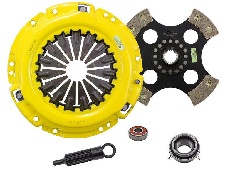 Kit d'embrayage rigide à 4 plaquettes ACT 1987 pour Toyota 4Runner XT/Race