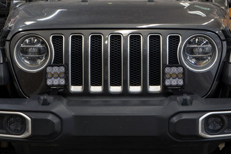 Kit de barre lumineuse de pare-chocs CrossLink pour Jeep JL SS5 de Diode Dynamics pour conduite sportive