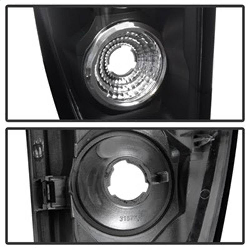 Feux arrière Spyder Chevy Avalanche 02-06 de style européen, noir ALT-YD-CAV04-BK