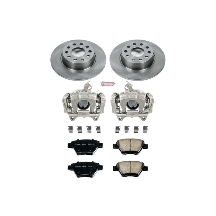 Kit de freins arrière Power Stop 10-12 Autospecialty avec étriers pour Audi A3