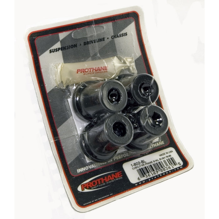 Rugged Ridge Bushing Set-4Shackle Rr Black.