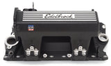 Collecteur Edelbrock EFI Pro-Flo XT SB Chevy STD avec finition noire