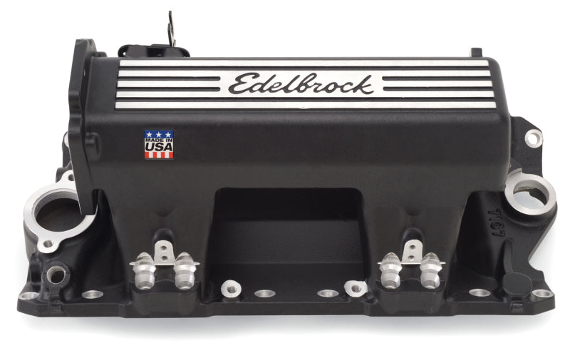 Collecteur Edelbrock EFI Pro-Flo XT SB Chevy STD avec finition noire