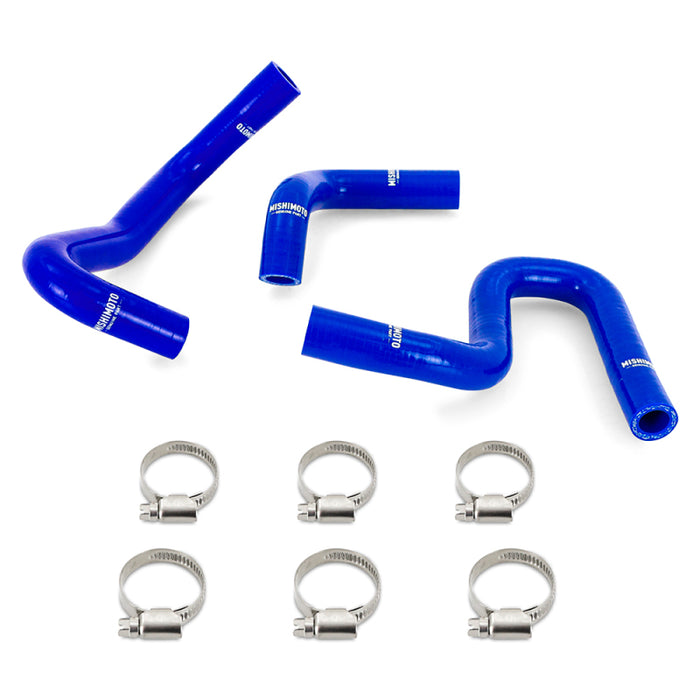 Kit de durites de chauffage en silicone Mishimoto 96-02 4Runner 3,4 L (sans chauffage arrière) Bleu