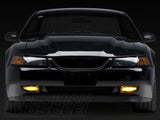 Raxiom 99-04 Ford Mustang Excluding Cobra Fog Lights Yellow