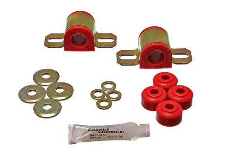 Bagues de barre stabilisatrice arrière rouges 20 mm pour Mitsubishi Eclipse AWD 90-94 Energy Suspension (biellette d'extrémité de barre stabilisatrice)