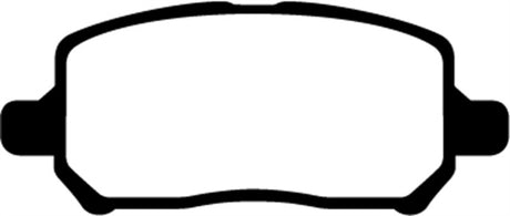 Plaquettes de frein avant EBC 05-10 Chevrolet Cobalt 2.2 4 boulons Ultimax2