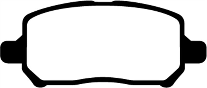 Plaquettes de frein avant EBC 05-10 Chevrolet Cobalt 2.2 4 boulons Ultimax2