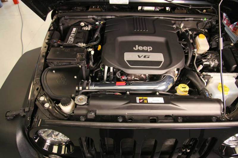 Kit d'admission haute performance à haut débit K&amp;N 12-18 Jeep Wrangler V6-3.6L (homologué CARB 12-15)