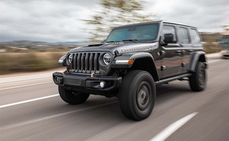 Échappement Cat-Back MagnaFlow 21-22 Jeep Wrangler V8 6,4 L Street Series avec embouts noirs