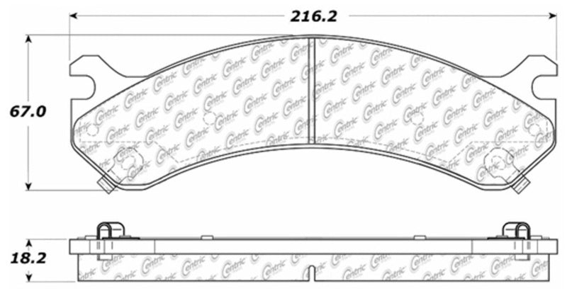 Plaquettes de frein avant StopTech 09-20 pour Chevrolet Silverado 3500 / GMC Sierra 3500 pour camion et VUS