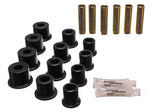 Energy Suspension Rear Spring Bushings - Black