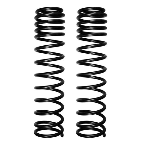 Ensemble de ressorts hélicoïdaux avant Skyjacker 2007-2018 Jeep Wrangler JK 2 portes 4 roues motrices à long débattement 4,5 pouces