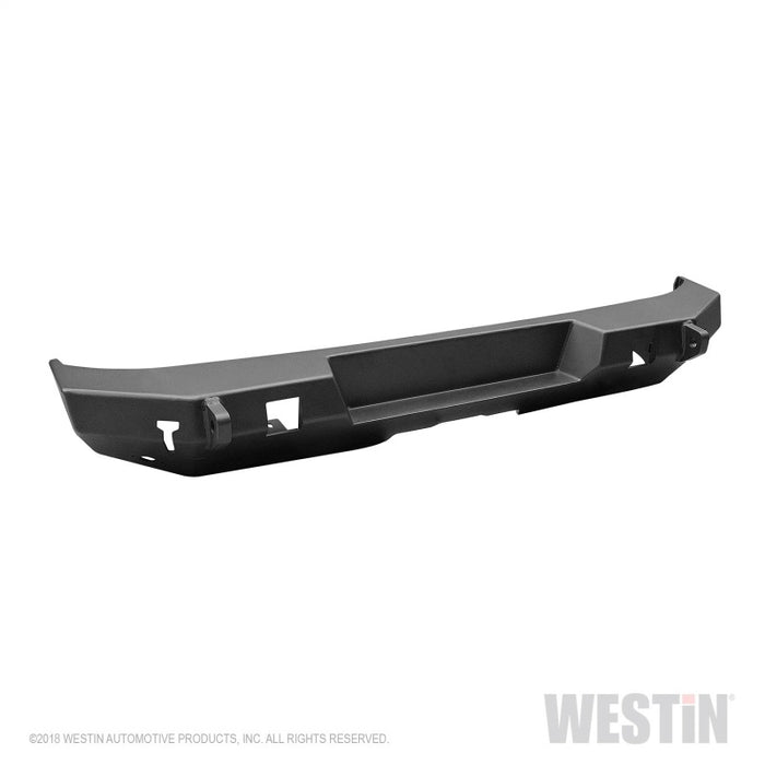 Pare-chocs arrière Westin 18-19 Jeep Wrangler JL – Noir texturé