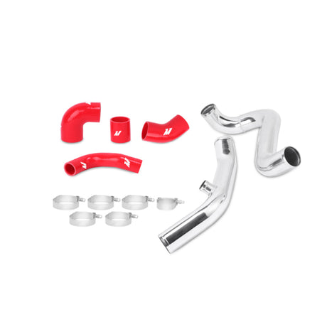 Kit de tuyaux de refroidisseur intermédiaire supérieur rouge Mishimoto Mitsubishi Lancer Evolution 7/8/9