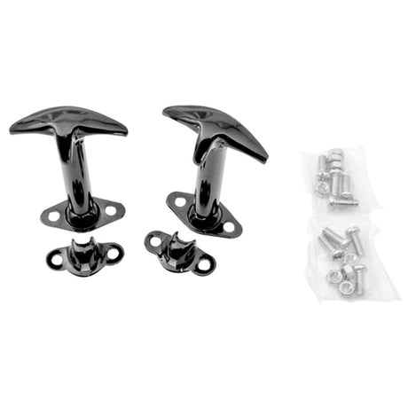 Kit de fixation de capot noir pour Jeep CJ / Jeep Wrangler Rugged Ridge 41-95