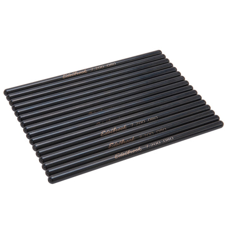 Jeu de tiges de poussée Edelbrock Applications de rouleaux hydrauliques Small Block Chevrolet