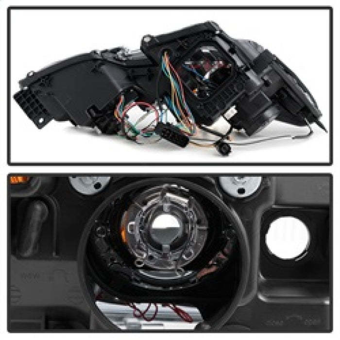 Phares Spyder Lexus GS 300/350/450 06-11 - Modèle HID uniquement - Noir PRO-YD-LG06-HID-DRL-BK